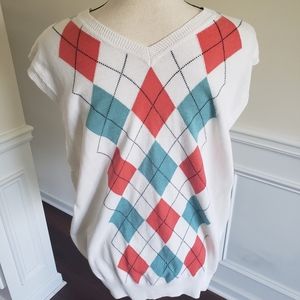 Haggar V neck sweater size L